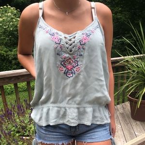Aeropostale Flowy Tank Top